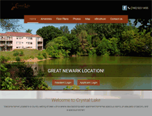 Tablet Screenshot of myplacecrystallake.com